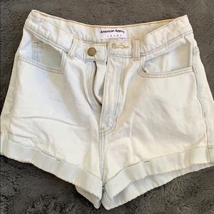 American Apparel denim shorts